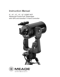 Meade LX200 ACF Manual