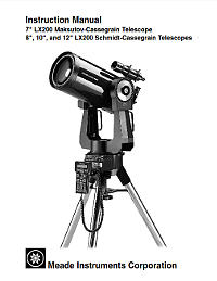 Meade LX200 Classic Manual